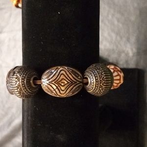 She's Beaded Elastic Bracelet